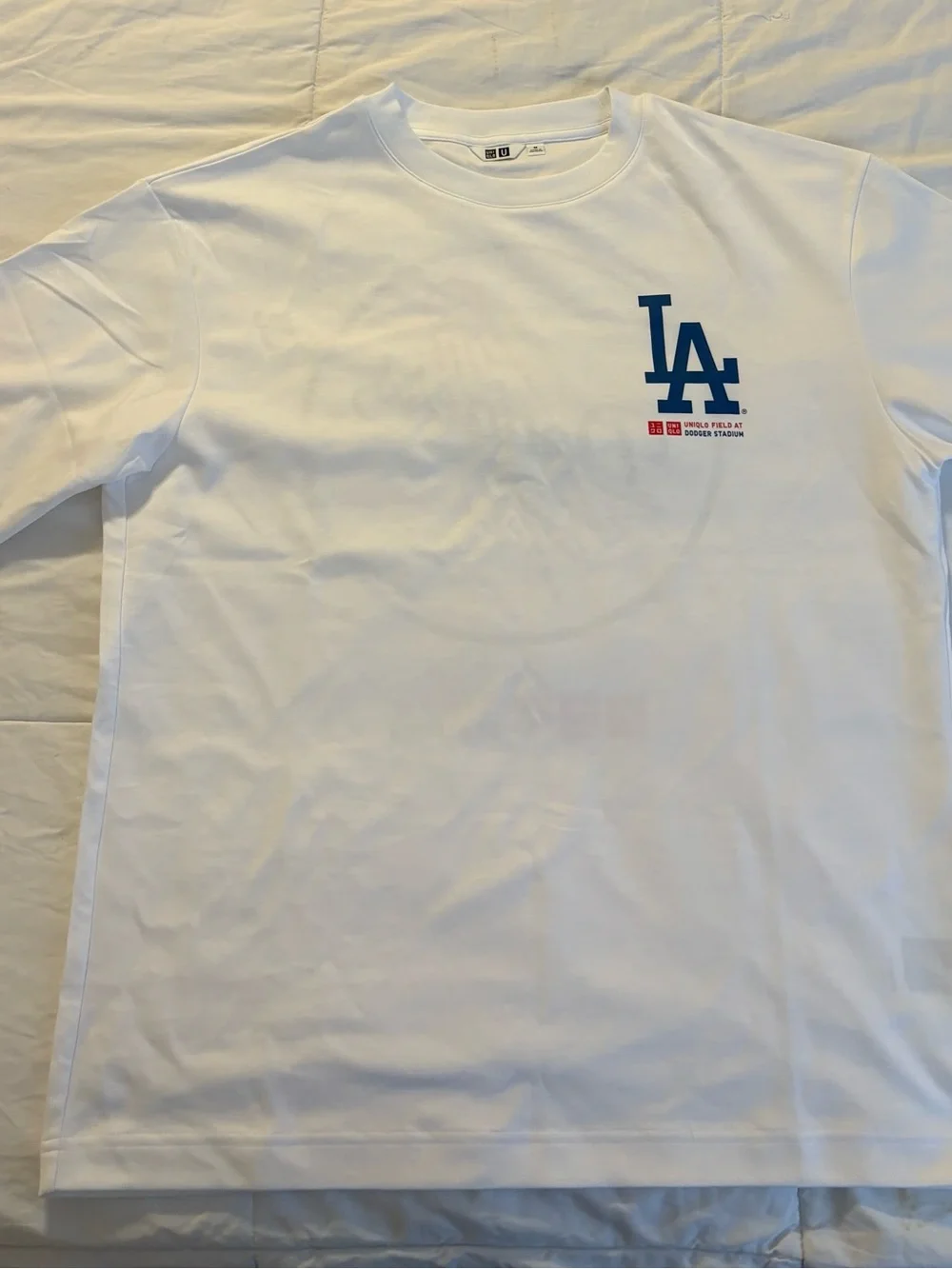 UNIQLO x Dodgers Clear Tote Bag with T-shirt bundle . Unisex size Medium